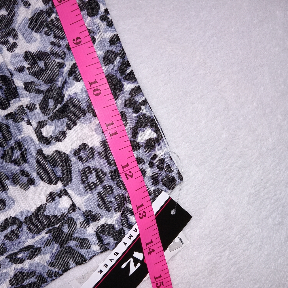 Iz Amy Byer Girls Leopard Print Skirt Size Large NWT - Picture 8 of 10